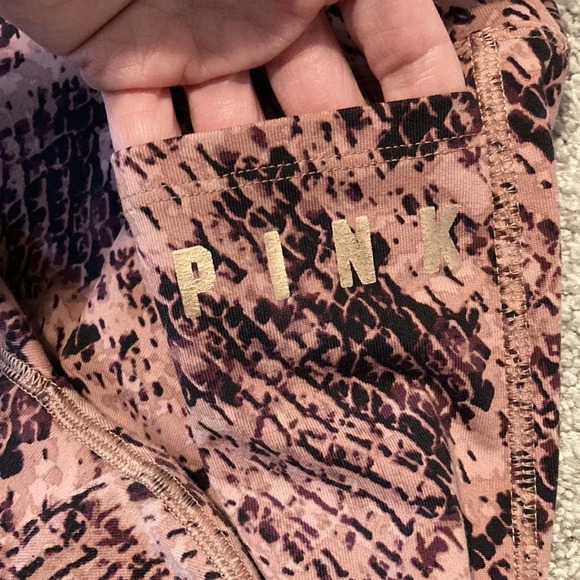 PINK Victoria’s Secret Ultimate V High Waist Snake Print Pocket Leggings… - Picture 9 of 15